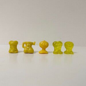 Vintage Lot Of 5 Crazy Bones Gogos Toys